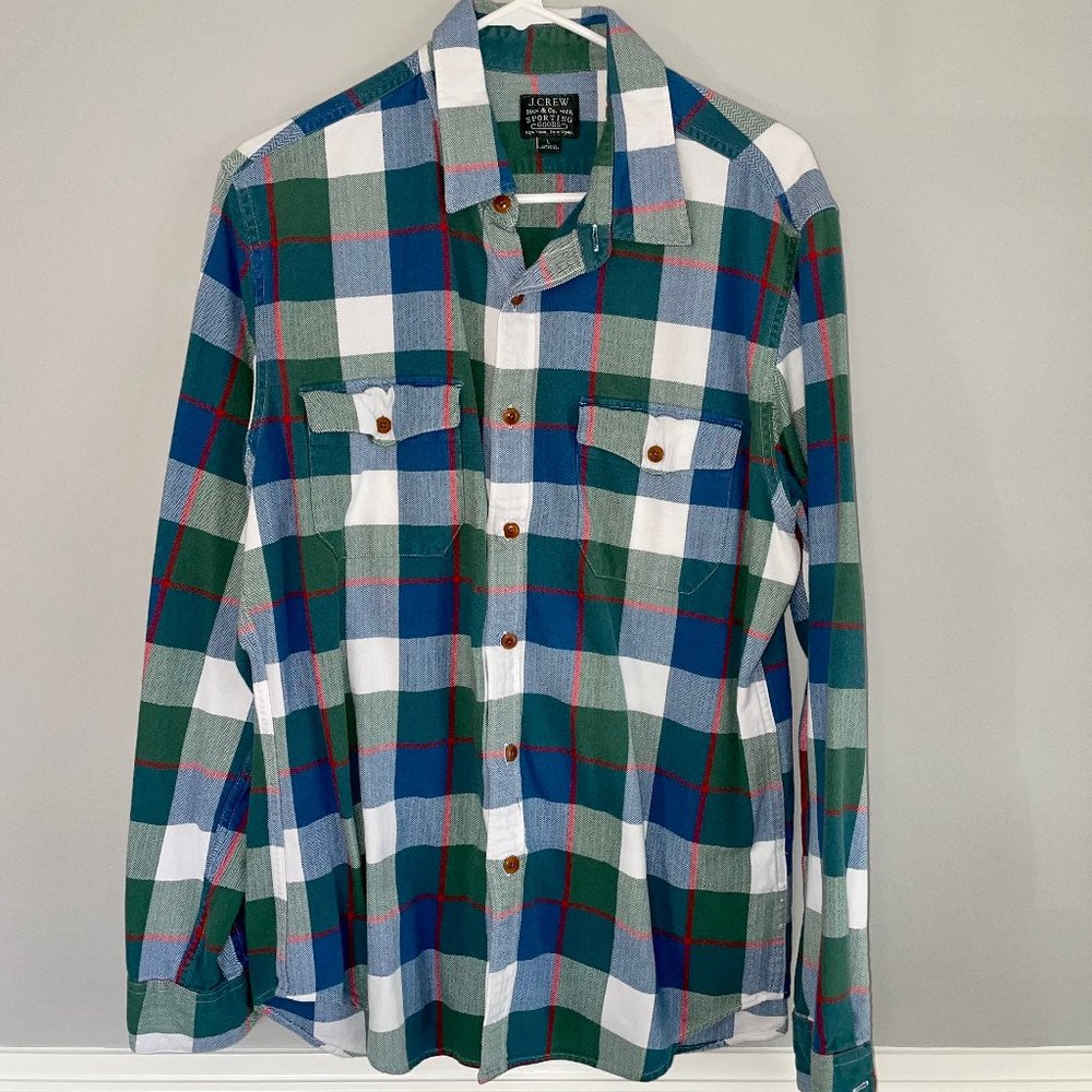J Crew long sleeve button up